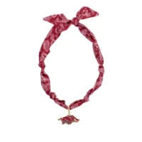 Arkansas Razorback Scarf Necklace
