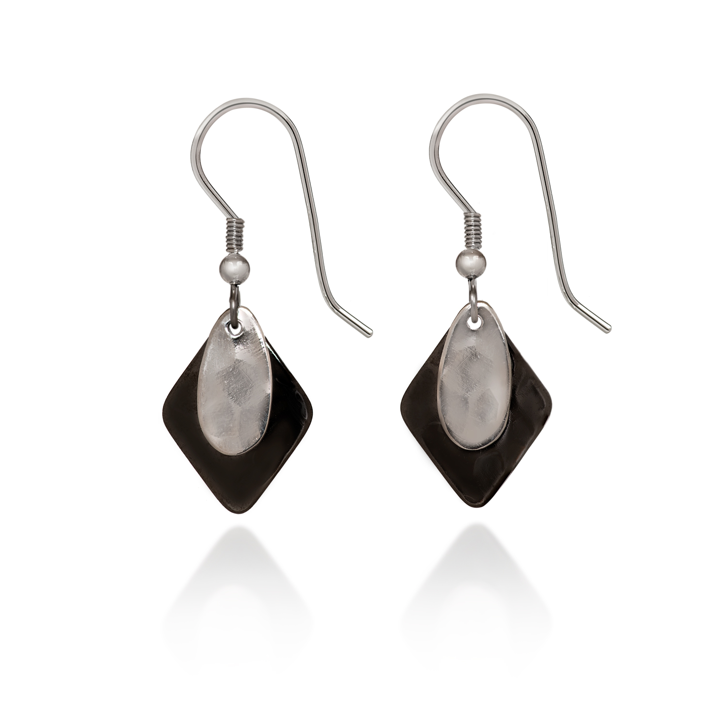 Silver Forest Earrings- Series NE 22 - Image 4