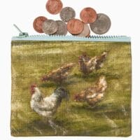 Recycled Zipper Wallet: