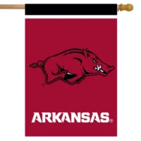 Arkansas Razorback House Flag
