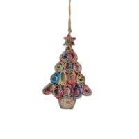 Cartoon Christmas Tree Ornament