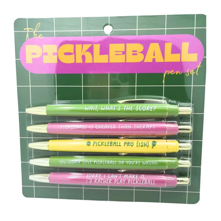 Pickleball Pen Set by Fun Club