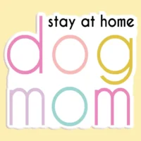 Dog Mom Vinyl Sticker
