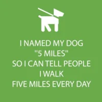 Walk 5 Miles-Beverage Napkin