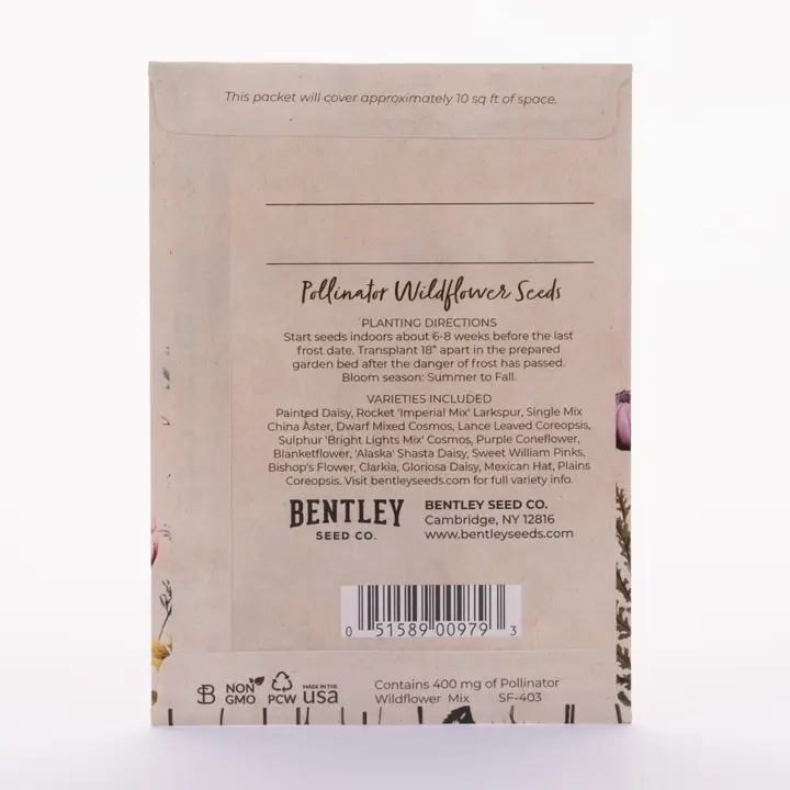 He Makes Everything Beautiful- Pollinator Wildflower Mix Seed Packets - Image 2
