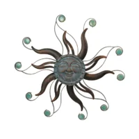Verigris Sun Face Wall Hanging 22"