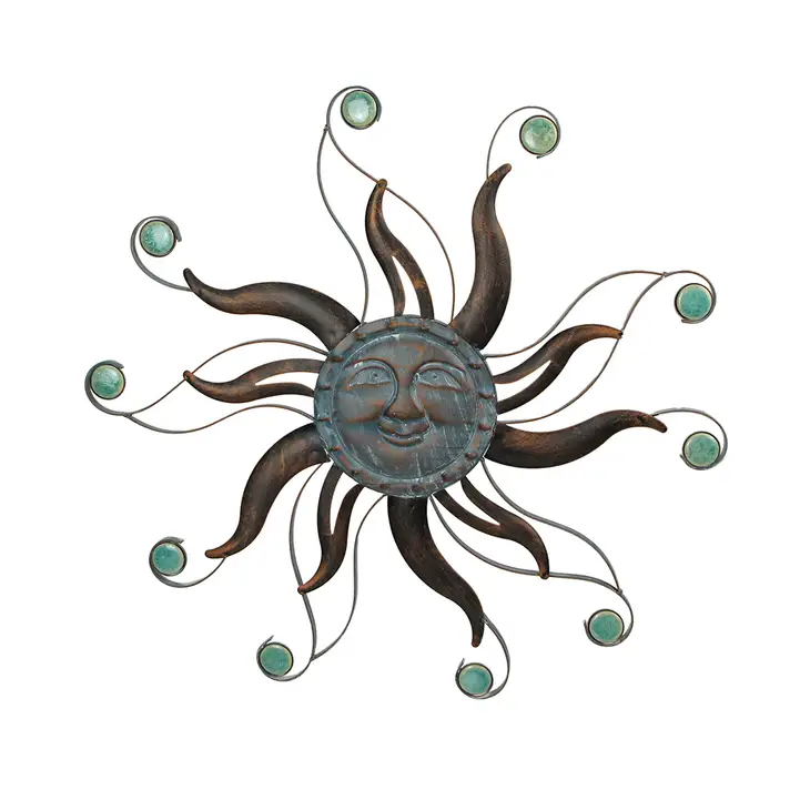 Verigris Sun Face Wall Hanging 22"
