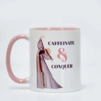Caffeinate & Conquer Mug