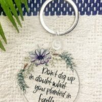 "Don't Dig Up" Keychain