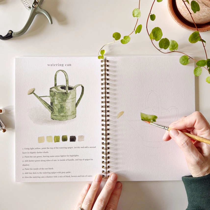 Watercolor Workbook: GARDEN - Image 5