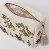 Elizabeth Scarlett Ltd. Giraffe Wash Bag