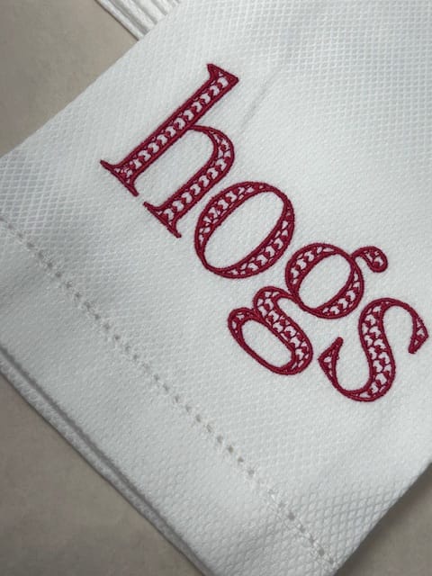 Arkansas Razorback Huck Towel - Image 4