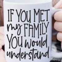 If you met my family...Coffee Mug