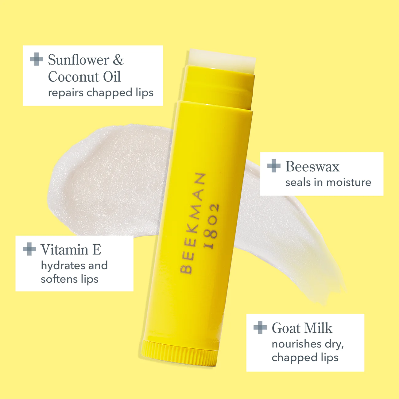 Beekman 1802 Sunshine Lemon Lip Balm - Image 2