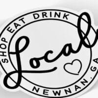 Shop Local Prairie Grove Sticker