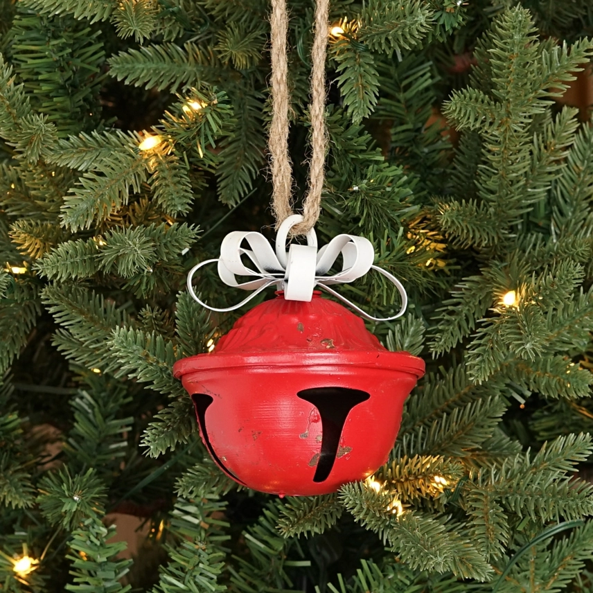 Vintage Red Nutshell Bell