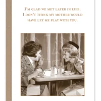 Glad We Met- Shannon Martin Birthday Card