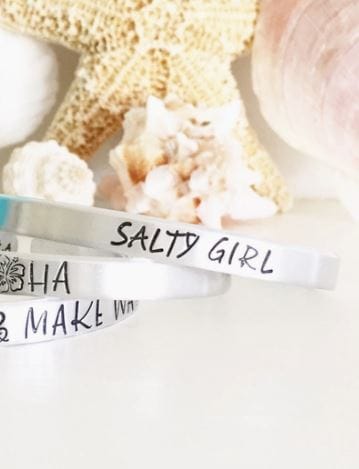 Salty Girl Bracelet Cuff