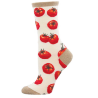 SockSmith "Foods & Plants" Cotton Crew Socks (midsize)