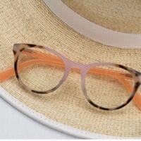 Peepers Readers- Ember: Chai/Pink