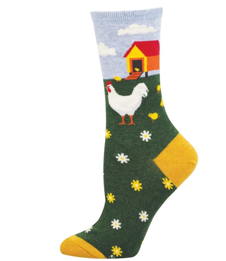 SockSmith "Wildlife" Cotton Crew Socks (midsize)