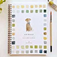 Watercolor Workbook: ANIMALS