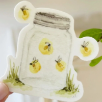 Fireflies Sticker
