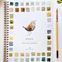 Watercolor Workbook: BIRDS
