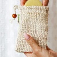 Compostable Sisal Soap Saver Bag