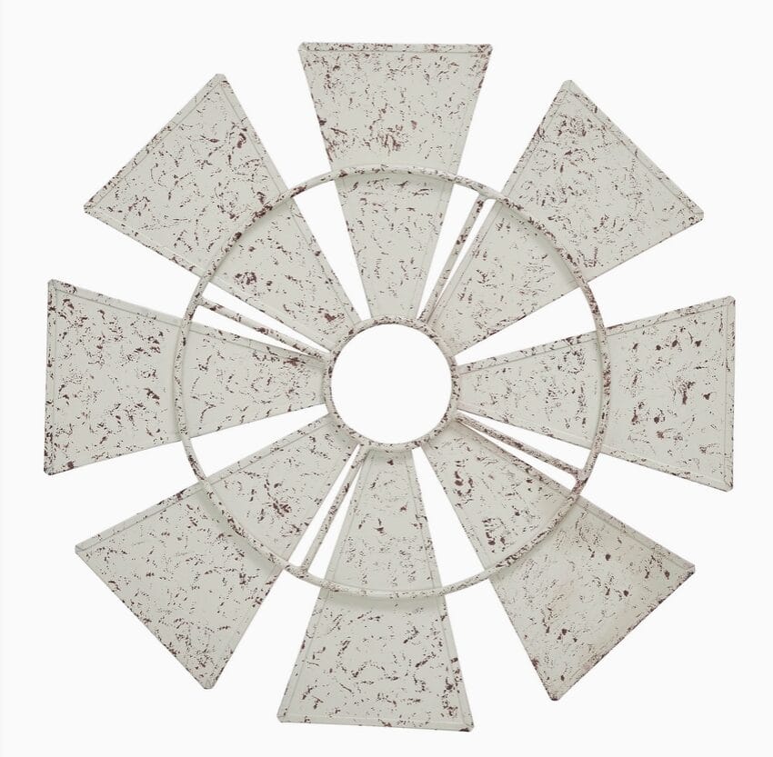 Americana 12.5" Windmill Wall Art - Image 3