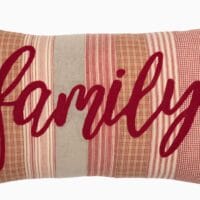 Sawyer Mill Red Family Pillow 14"x 22"