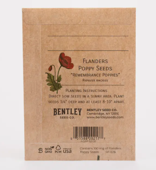 In Our Hearts Remembrance Memorial - Flanders Poppy - Image 3