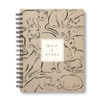 Wild at Heart- Spiral Notebook
