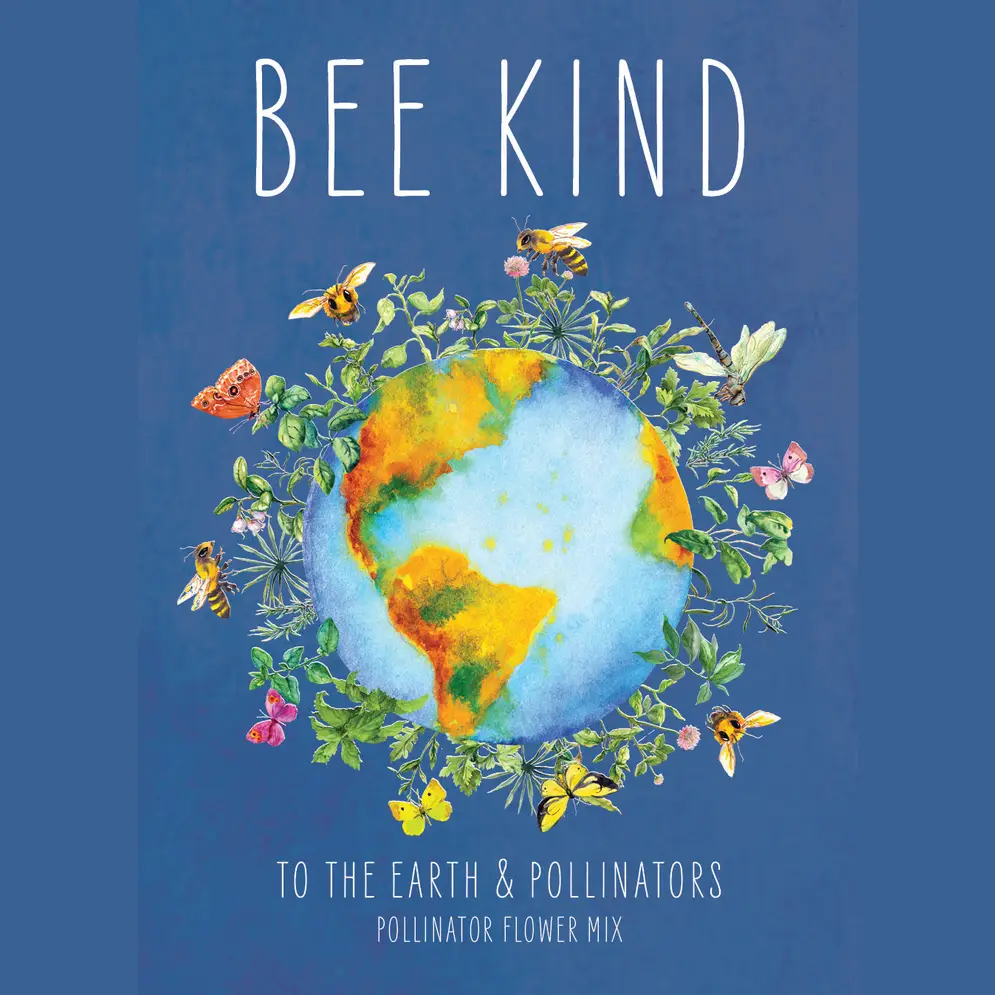 Blue Planet- Pollinator Flower Mix Seed Packets