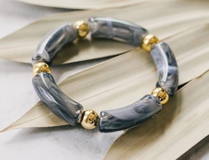 Cedar & Cypress Acrylic Bracelet