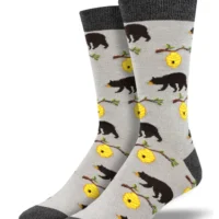 SockSmith Graphic Bamboo Crew Socks (bigsize)