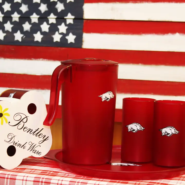 Arkansas Hogs Ruby Tumblers - Image 2