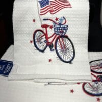 Patriotic Bike Towel C&F Home