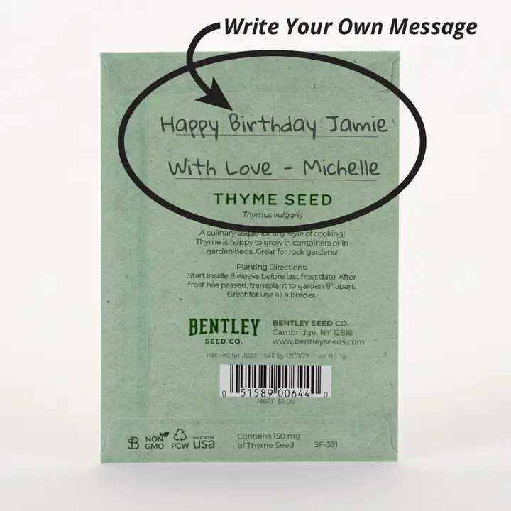 It's Birthday Thyme!- Seed Packet - Image 3