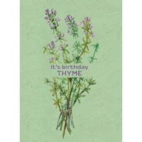 It's Birthday Thyme!- Seed Packet