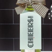 Cheers Wine Tag