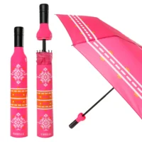 Boho Vinrella Wine Bottle Umbrella