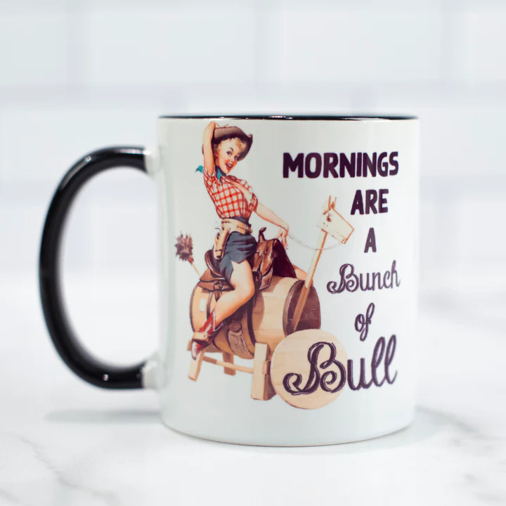 Mornings are Bull Mug - Image 2