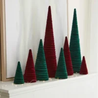 Velvet Christmas Trees
