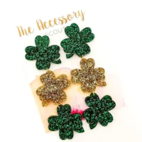Scout Celebration Triple Shamrock Earrings