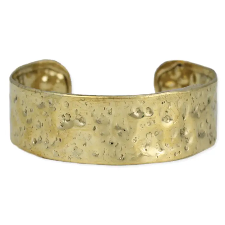 Forged Golden Cuff Bracelet - Image 2