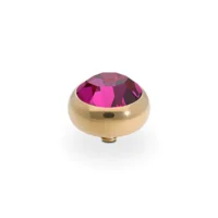 Sesto 10mm Gold Qudo ring topper