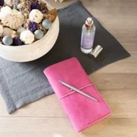 Luxe Suede Journal with Organic Cotton Paper