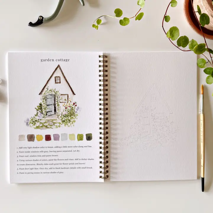 Watercolor Workbook: GARDEN - Image 3