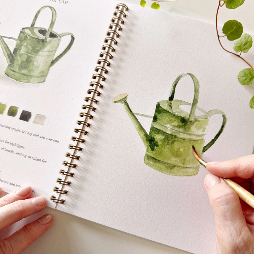 Watercolor Workbook: GARDEN - Image 4
